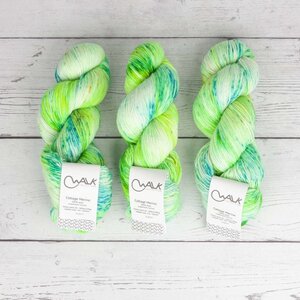 WALK collection COTTAGE MERINO - LIME DROPS