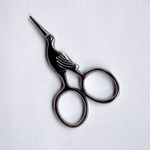Kelmscott Designs STORKLETTE SCISSORS - SILVER