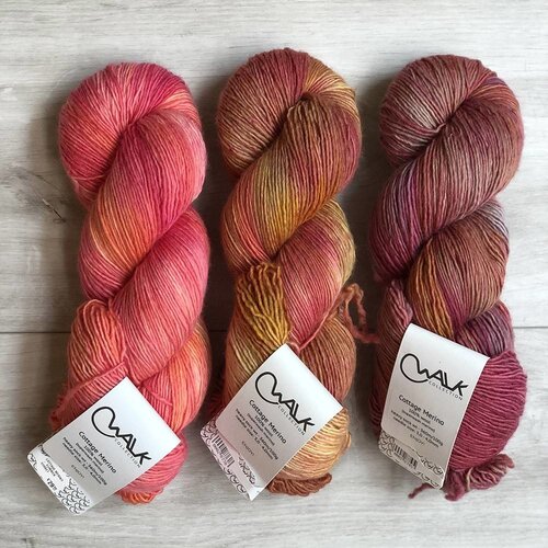 THREE SKEIN FADE - SWEET SUMMER THREE SKEIN FADE - SWEET SUMMER
