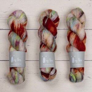 Qing Fibre MELTED BABY SURI - HURRICANE