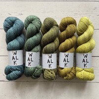 FIVE SKEIN FADE - KNIT YOUR GREENS