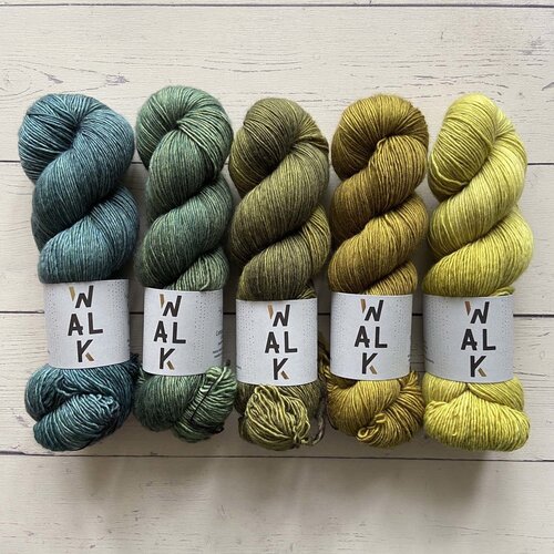 FIVE SKEIN FADE - KNIT YOUR GREENS FIVE SKEIN FADE - KNIT YOUR GREENS
