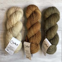 THREE SKEIN FADE - BRASSY