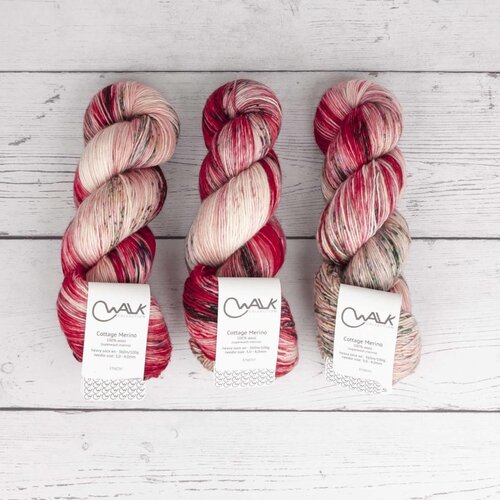 WALK collection COTTAGE MERINO - WILD ROSES