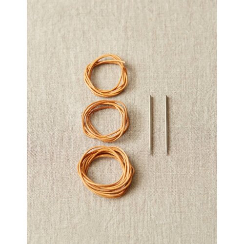Cocoknits LEATHER CORD AND NEEDLE STITCH HOLDER KIT Cocoknits LEATHER CORD AND NEEDLE STITCH HOLDER KIT