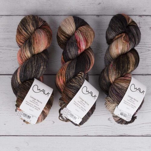 WALK collection COTTAGE MERINO - SMOKED SALMON