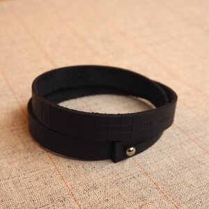I Love Handles BRIOCHE WRIST RULER - BLACK