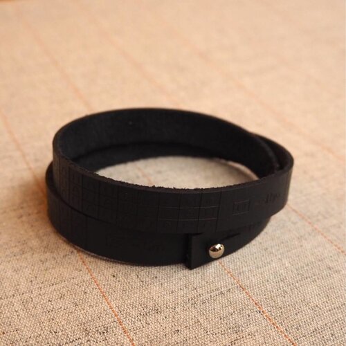 I Love Handles BRIOCHE WRIST RULER - BLACK