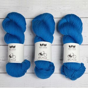 West Wool BICYCLE TRUE BLUE