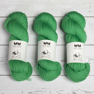 West Wool BICYCLE GRASS GREEN