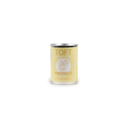 TOFT MUSSELS IN A TIN KIT ENGLISH TOFT MUSSELS IN A TIN KIT ENGLISH