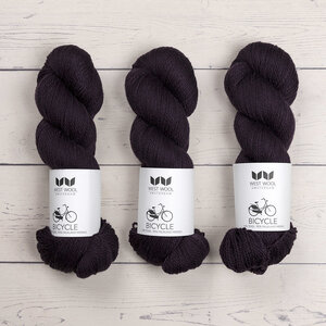 West Wool BICYCLE AUBERGINE
