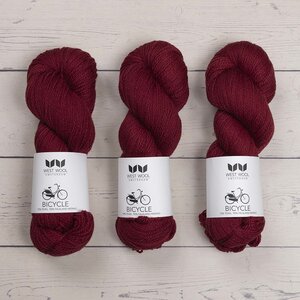 West Wool BICYCLE BERRY