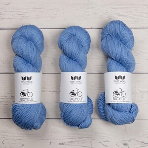 West Wool BICYCLE CORNFLOWER
