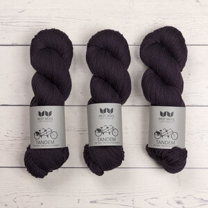 West Wool TANDEM AUBERGINE
