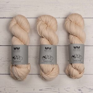 West Wool TANDEM WHITE PEACH