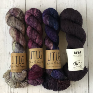 Westknits WK CHOPPY WAVES - KIT PURPLE