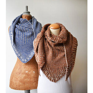 Stephen & Penelope STITCH TRIO SHAWL by NANCY MARCHANT