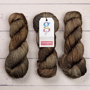 Fyberspates GLEEM LACE - 703 SILVER AND BRONZE