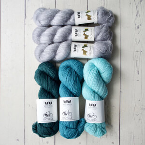 Westknits WK MOHAIR MIXER - KIT BLUE