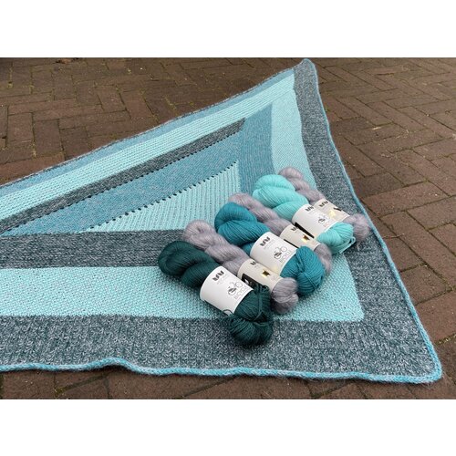 Westknits WK MOHAIR MIXER - KIT BLUE