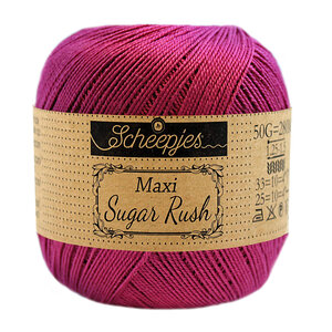 Scheepjes MAXI SUGAR RUSH - TYRIAN PURPLE 128
