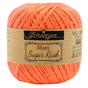 Scheepjes MAXI SUGAR RUSH - RICH CORAL 410