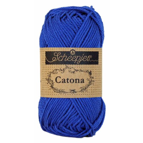 Scheepjes CATONA - ELECTRIC BLUE 201