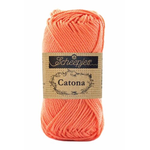 Scheepjes CATONA - RICH CORAL 410