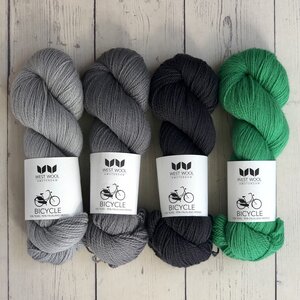 Westknits WK TRIANGLEGRAM - KIT GRASS GREEN