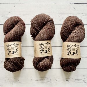 DUTCH YARN BARN ORGANIC MERINO - CHESTNUT