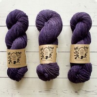 ORGANIC MERINO - DEEP PURPLE