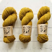 ORGANIC MERINO - OCHRE AT HEART