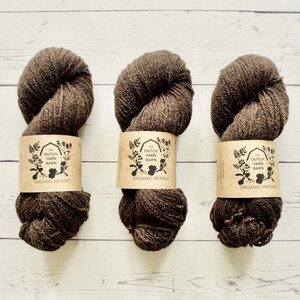 DUTCH YARN BARN ORGANIC MERINO - WALNUT
