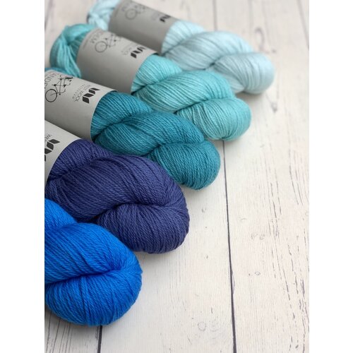 Westknits WK PAINTING BRICKS SWEATER CONTRAST COLOUR - KIT 2