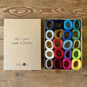 Växbo Lin LINGARN SAMPLE BOX