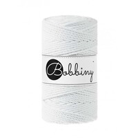 3PLY MACRAMÉ ROPE 3MM - WHITE