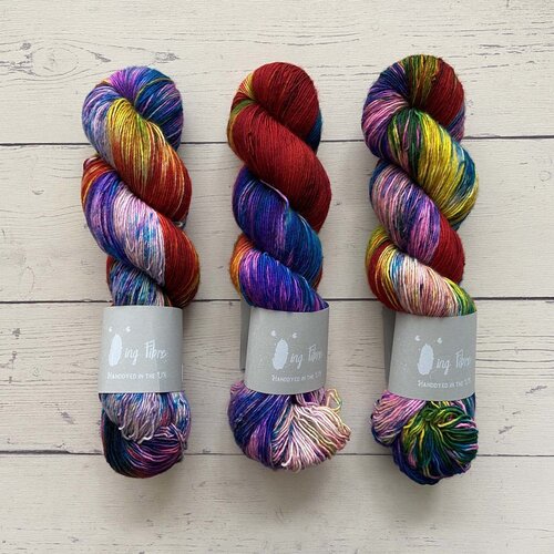 Qing Fibre QING SINGLES - MARDI GRAS Qing Fibre QING SINGLES - MARDI GRAS
