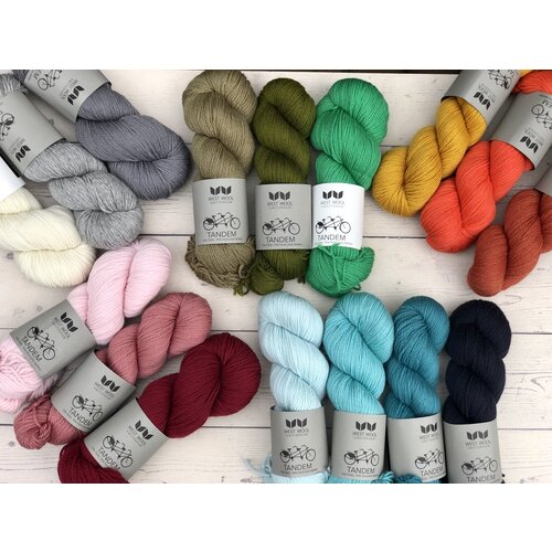 Westknits WK PARALLELOLAMB BLANKET - KIT 1