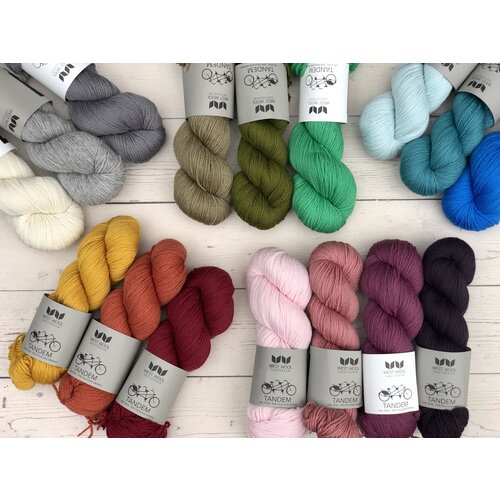 Westknits WK PARALLELOLAMB BLANKET - KIT 2