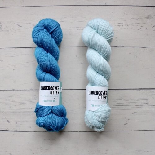 Stephen & Penelope FINGERING BRIOCHE BANDANA COWL by LAVANYA PATRICELLA