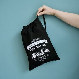 Stephen & Penelope PROJECT BAG - STEPHEN & PENELOPE BIKES BLACK