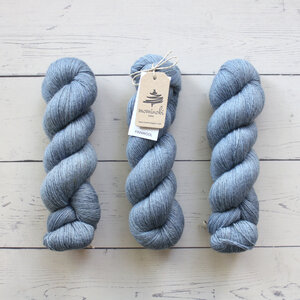 Mominoki Yarn FINNWOOL - STEEL BLUE