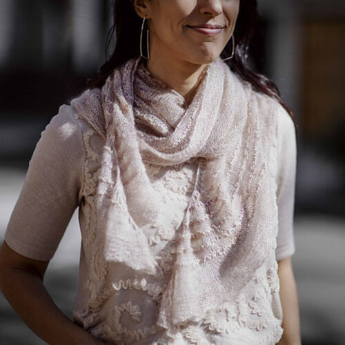 Stephen & Penelope WISPY SHAWL by JOJI LOCATELLI