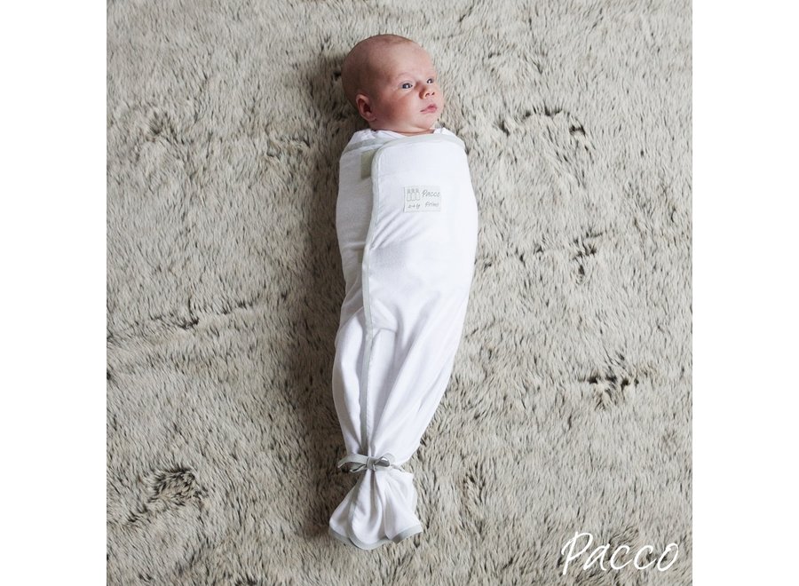 Pacco Primo inbakerdoek, wit (2-4 kg)