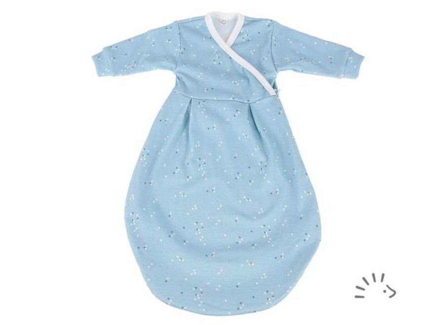 Zomerslaapzak met mouw - Blauw