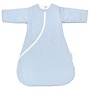 Pacco Winterslaapzak met afritsbare mouwen - lichtblauw - 70 cm
