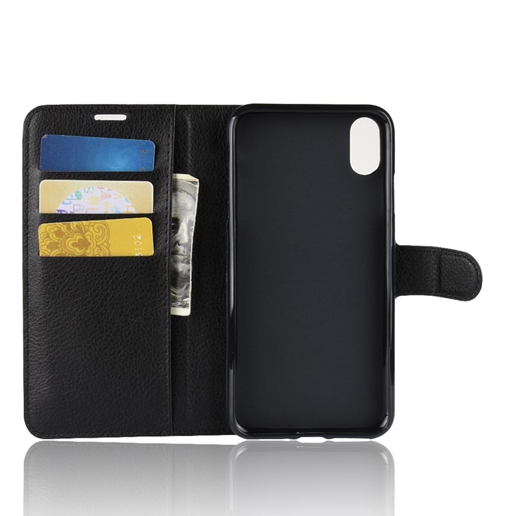 Luxe Booktype Hoesje Samsung Galaxy J6 2018 - Zwart