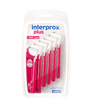 Interprox Interprox Plus Mini Conical 2-4mm rood - 6 ragers