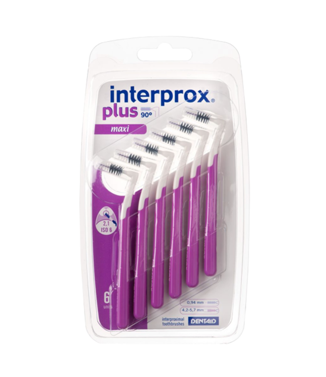 Interprox Plus Maxi 4.2-5.7mm paars - 6 ragers